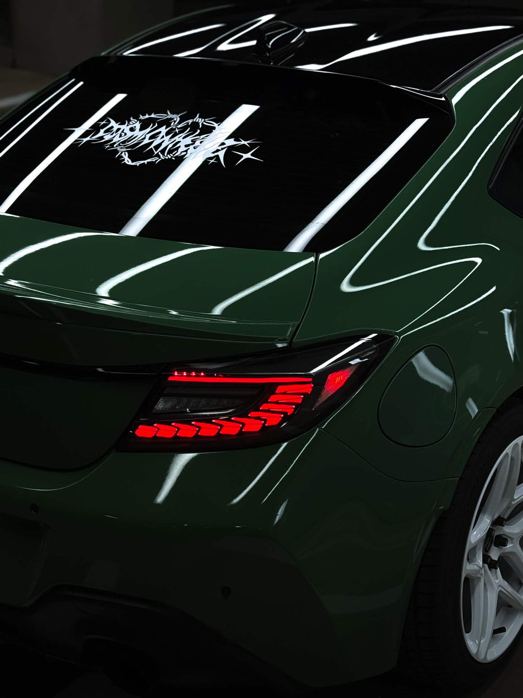 COSMICWHEELZ Metal Heart Banner | jdm decals