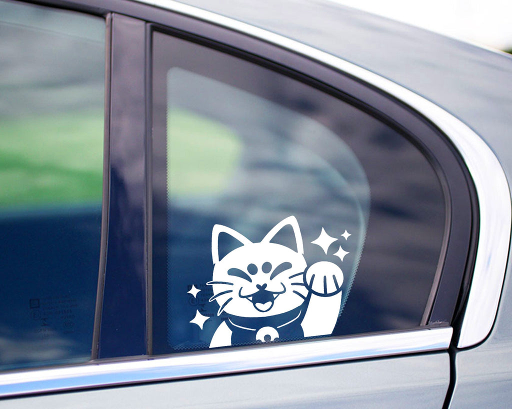 LUCKY CAT DECAL
