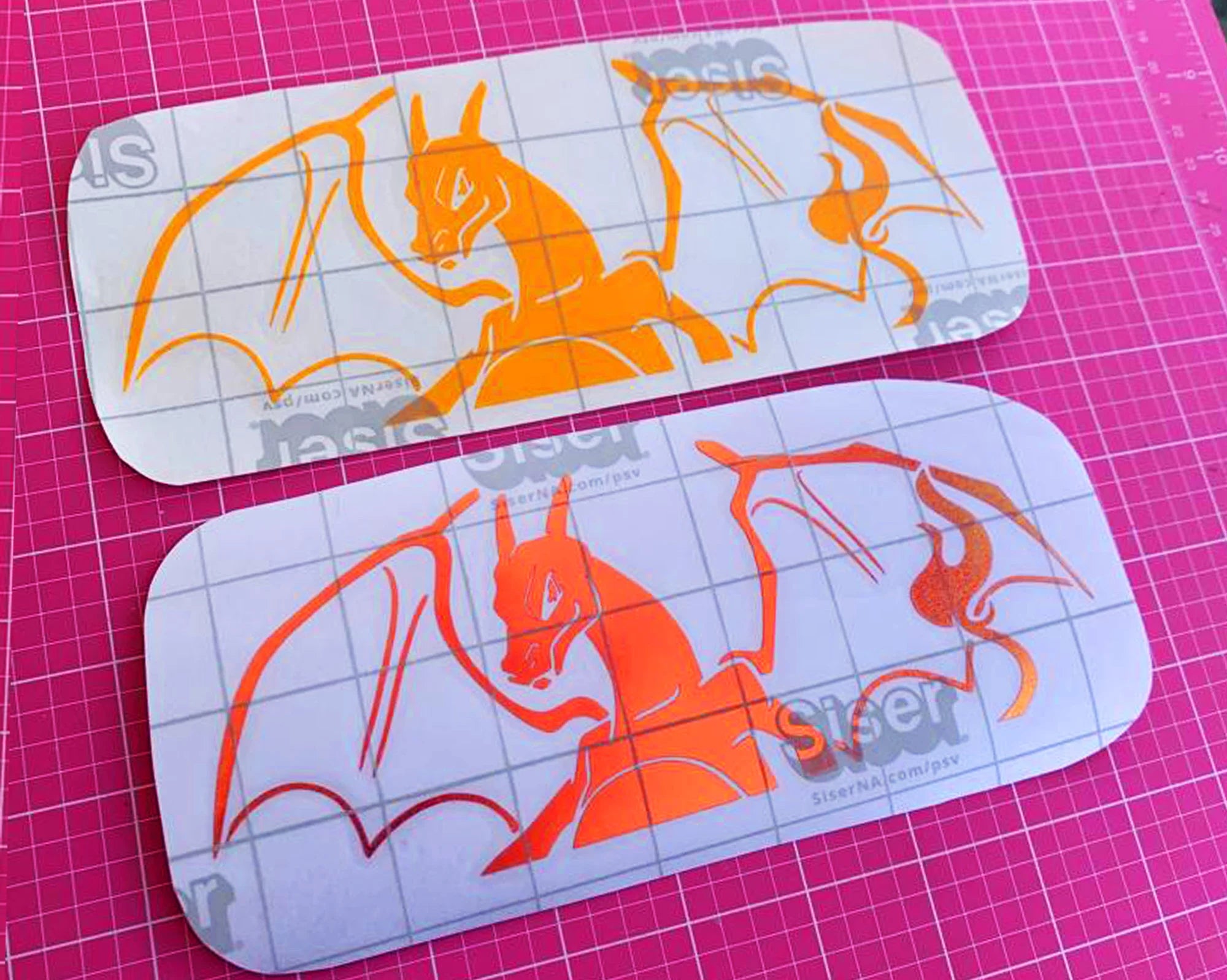 Fire Dragon Vinyl Decal