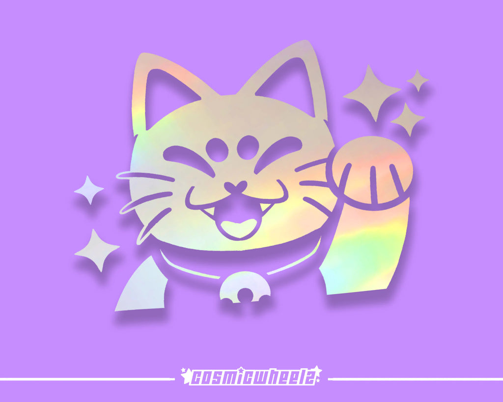 LUCKY CAT DECAL