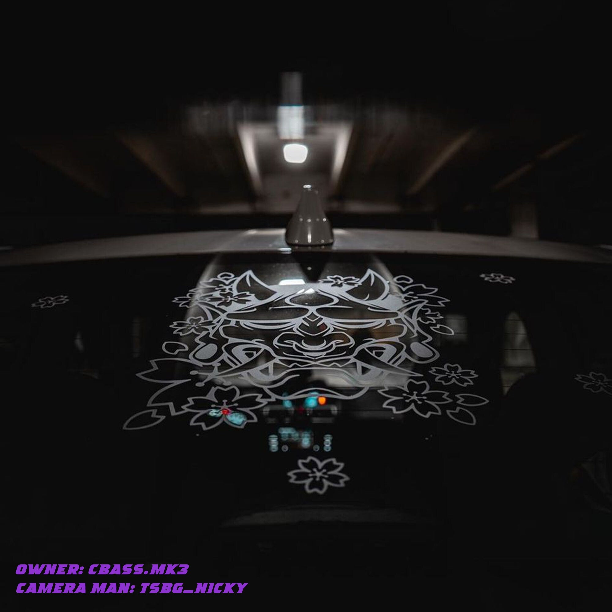 ONI SAKURA BANNER | cherry blossom |