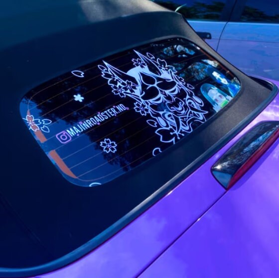 ONI SAKURA BANNER | cherry blossom |