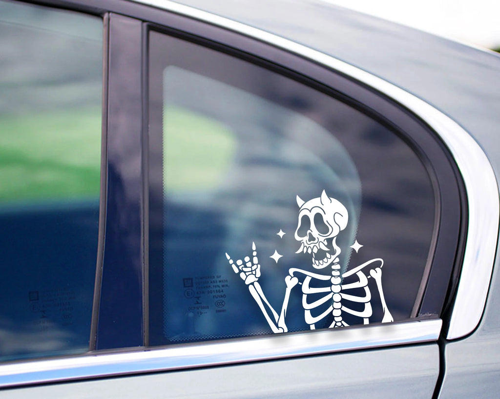 SKULL DUDE PEEKER