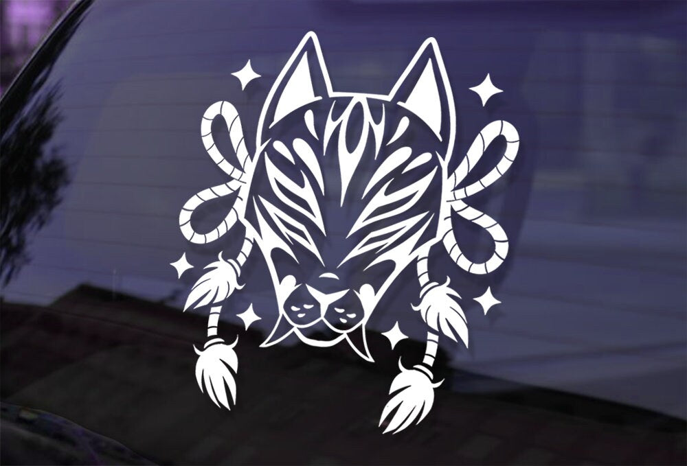 KITSUNE BANNER DECAL
