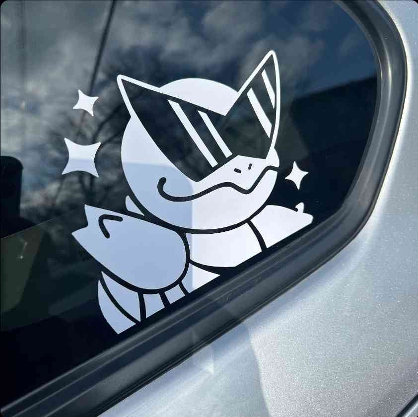 SQUIRTLE DECAL
