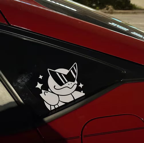 SQUIRTLE DECAL
