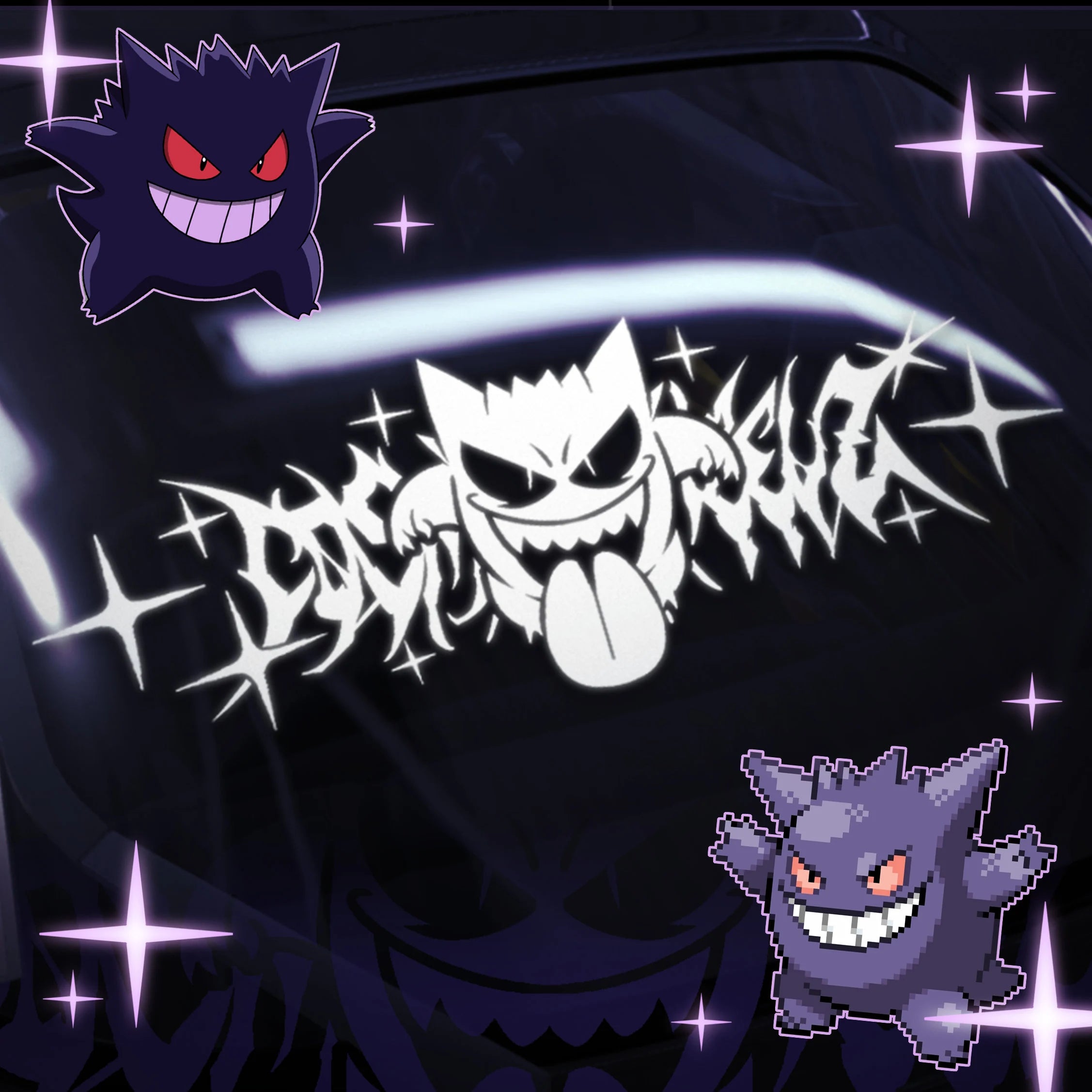 GENGAR COSMICWHEELZ BANNER