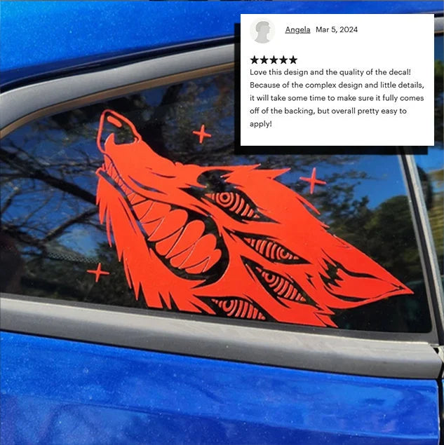 FOX DEVIL PEEKER | csm decal |