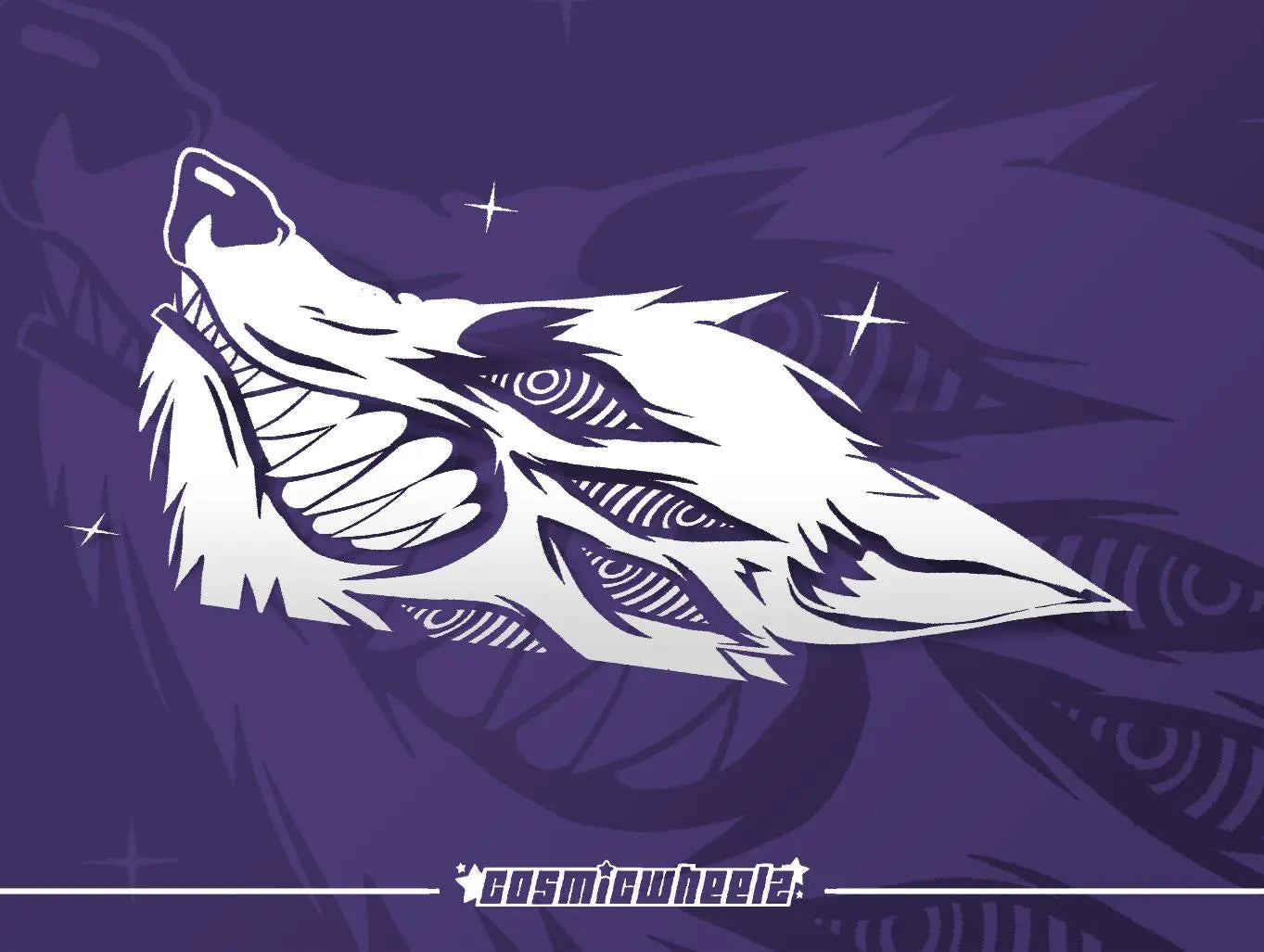 FOX DEVIL PEEKER | csm decal |