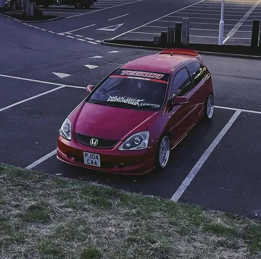 COSMICWHEELZ JDM Banner Decal: Waterproof Vinyl Window Sticker