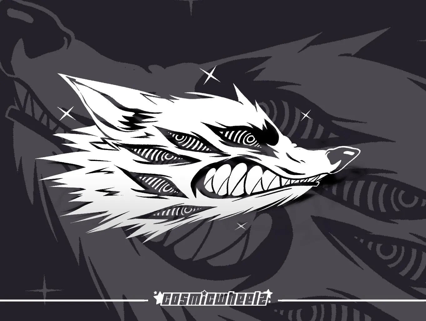 FOX DEVIL PEEKER | csm decal |