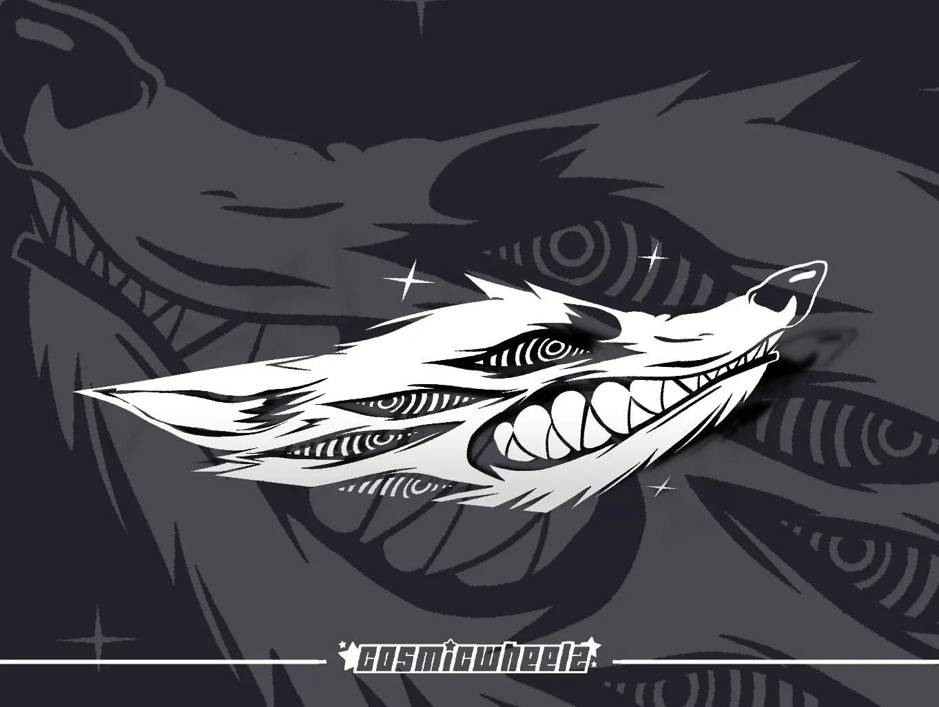 FOX DEVIL PEEKER | csm decal |