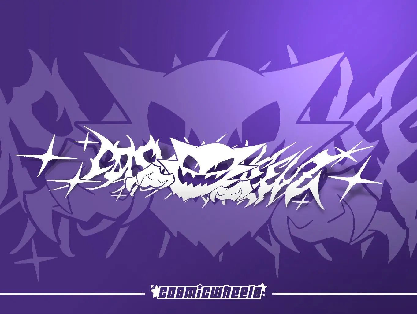 GENGAR COSMICWHEELZ BANNER