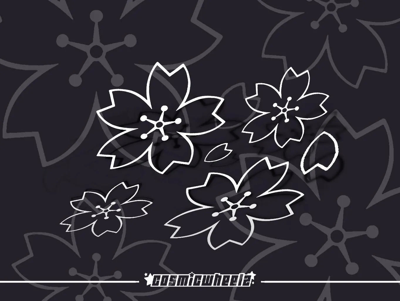 CHERRY BLOSSOM VINYL PACK | SAKURA DECALS