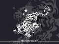 TIGER BANNER DECAL | jdm | car stickers | tiger sticker