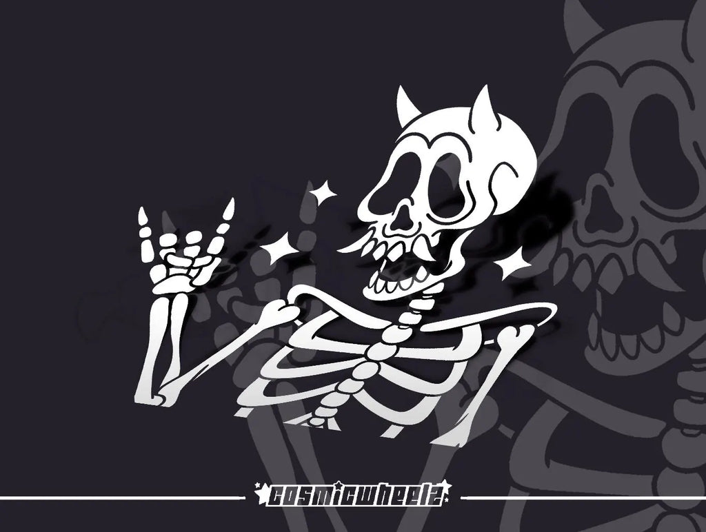 SKULL DUDE PEEKER