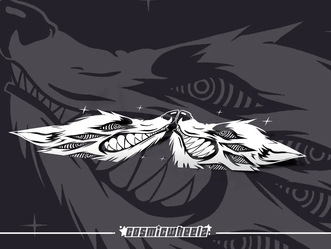 FOX DEVIL PEEKER | csm decal |