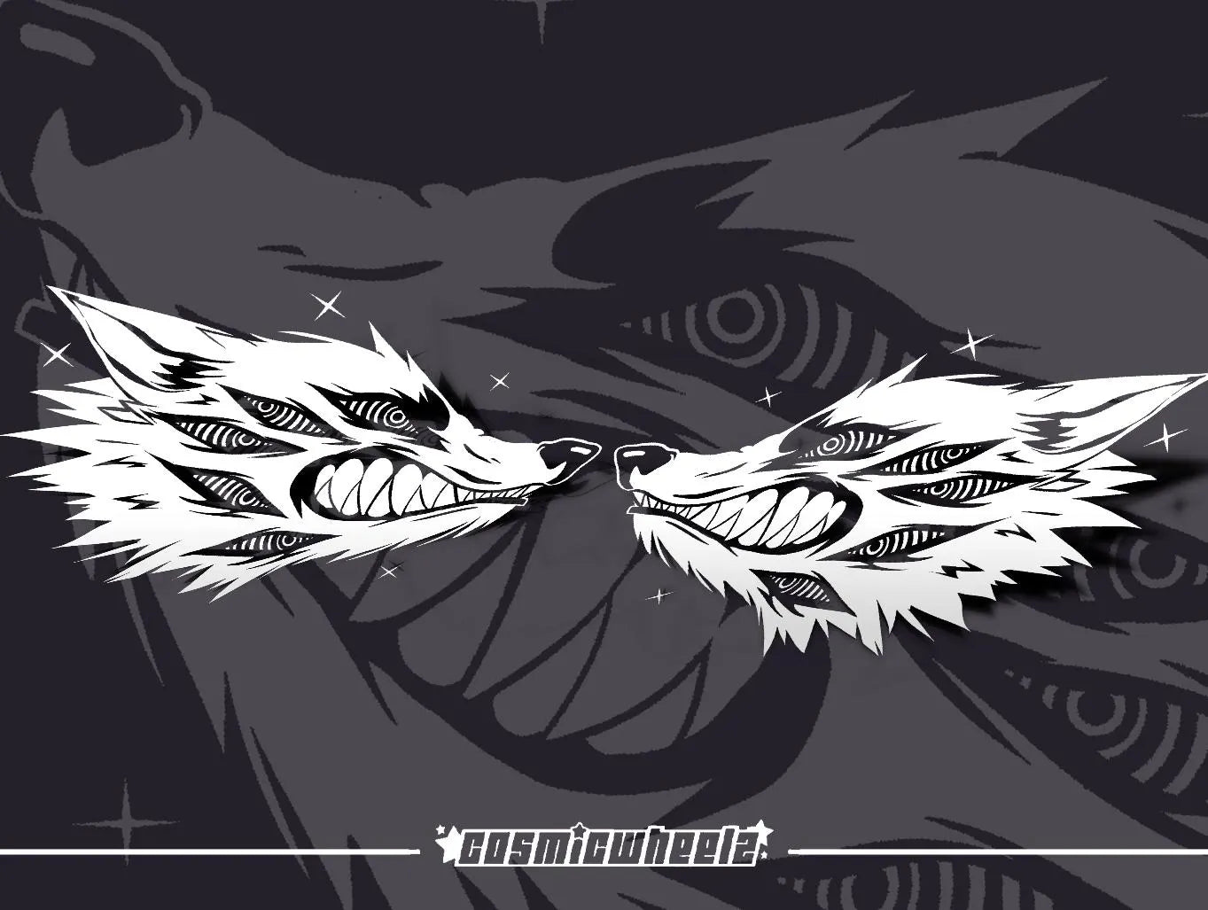 FOX DEVIL PEEKER | csm decal |