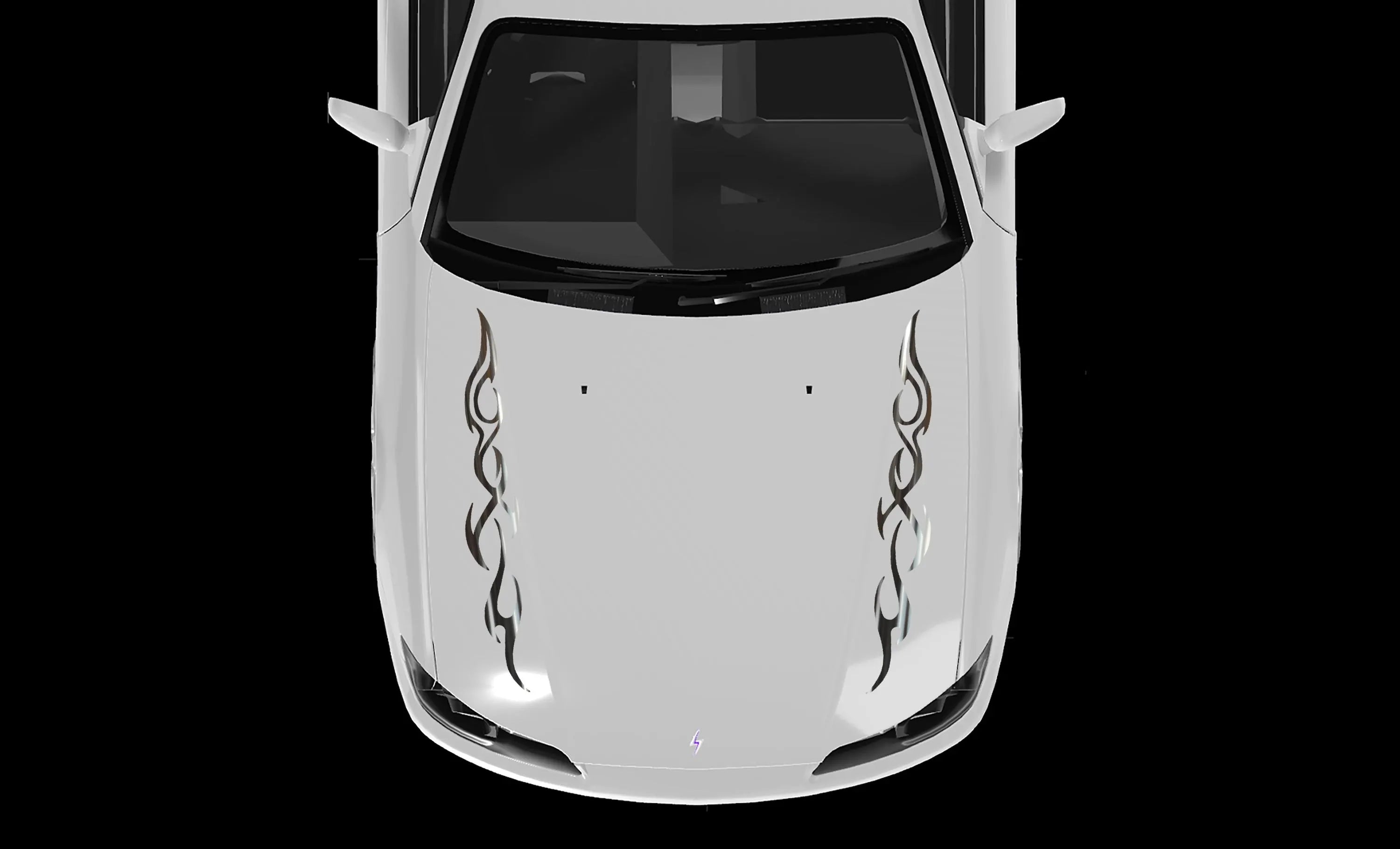 ETERNAL FLAME Decal Kit | jdm banner | car stickers | bumper sticker | y2k sticker | cybersigilism | livery decal