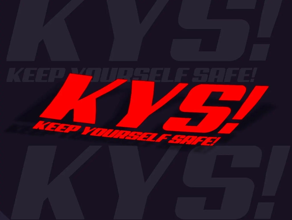 KYS DECAL | jdm stickers  | funny dark comedy