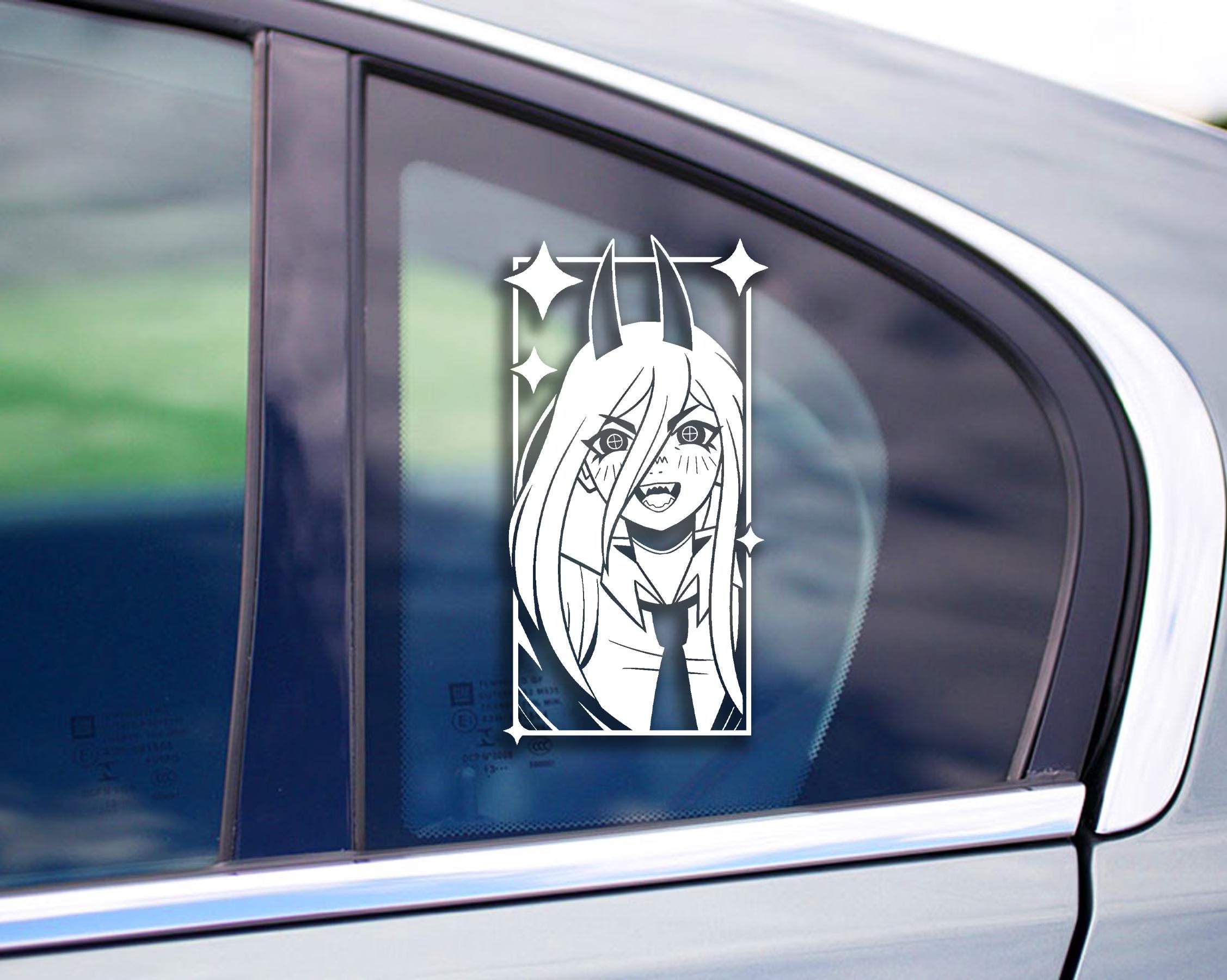 DEVIL ANIME VINYL DECAL | car stickers | anime decal |